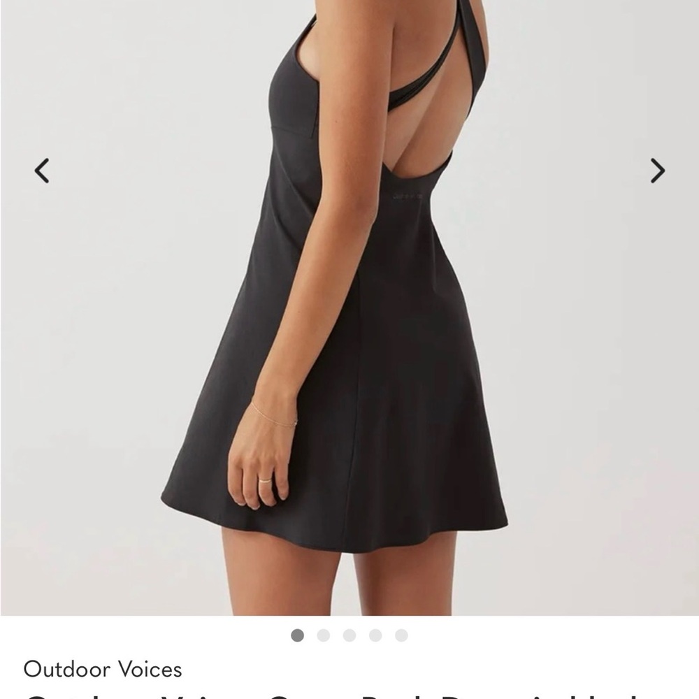 Outdoor Voices NWT Black Women's Athletic Dress